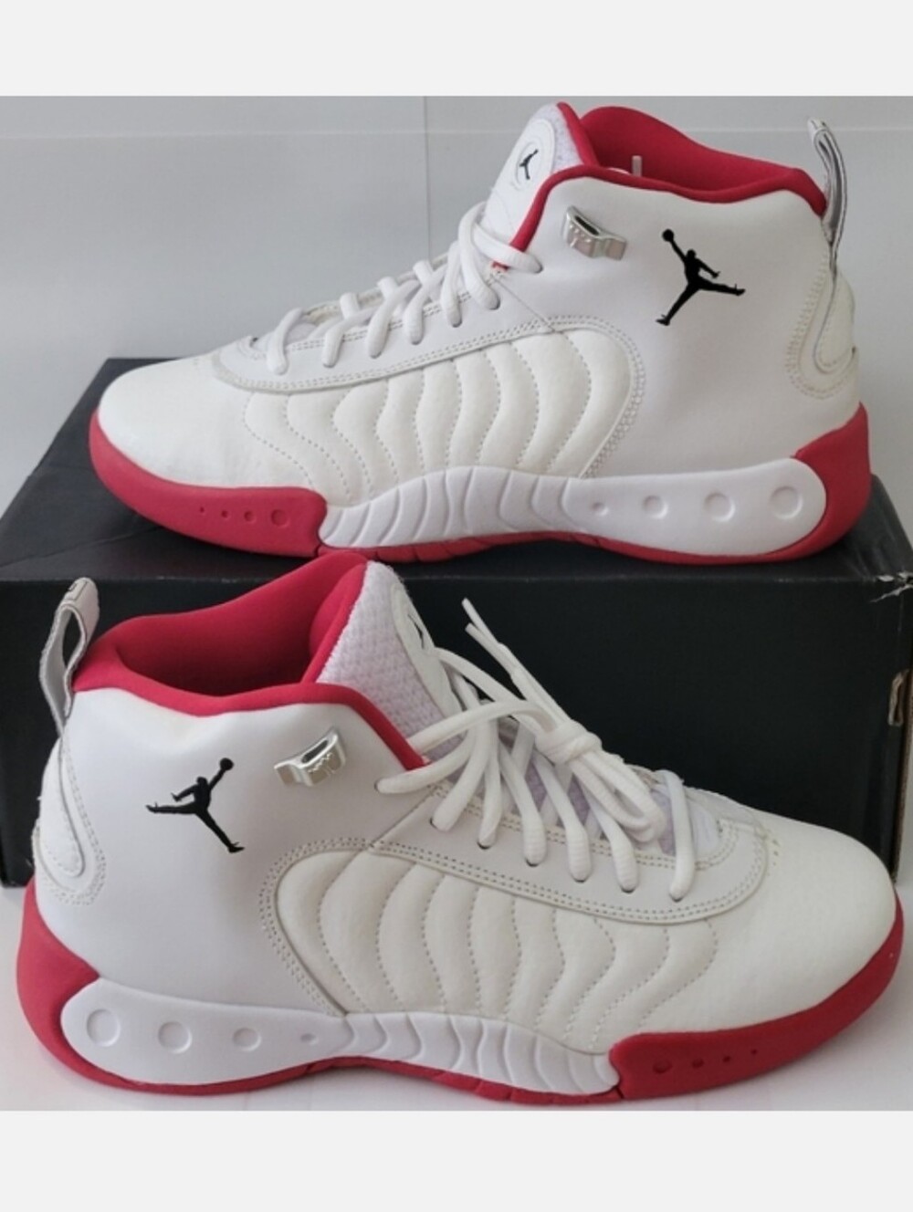 Air Jordan‎ Jumpman Pro "White/Cherrywood Red/Metallic Silver